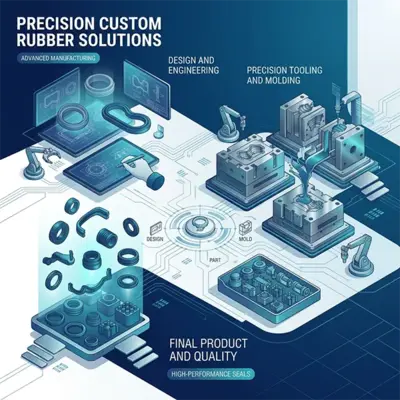 OEM/ODM Custom Rubber Manufacturing: 6-Step Production Guide