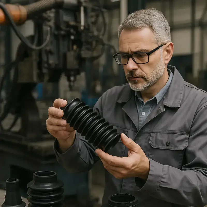 Rubber Telescopic Tubes & Rubber Bellows for Industrial Protection Systems